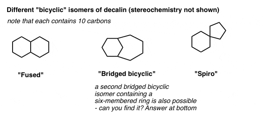 Bridged Bicyclic Rings And How To Name Them Master Organic Chemistry